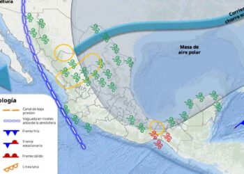 Clima en México martes