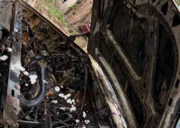 cohete incendio camioneta El Mante