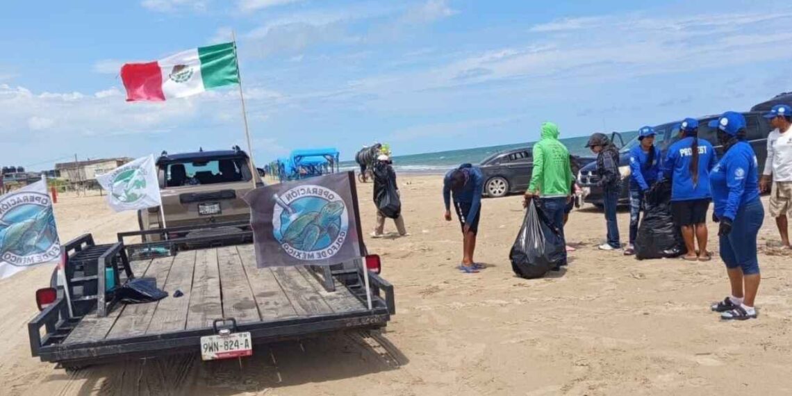 Denuncian afectaciones ambientales por operaciones de SpaceX en Playa Bagdad, Matamoros, Tamaulipas