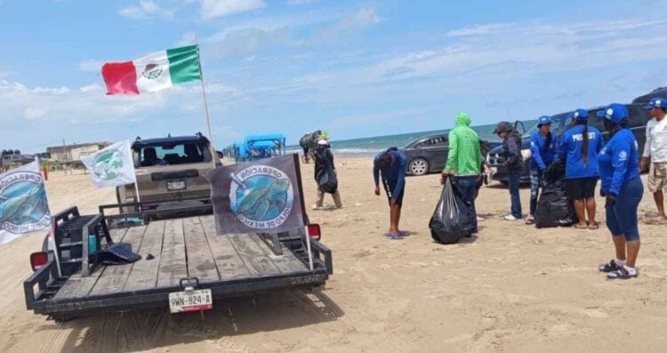 Denuncian afectaciones ambientales por operaciones de SpaceX en Playa Bagdad, Matamoros, Tamaulipas