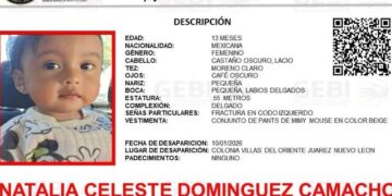 Desaparece bebé en Juárez