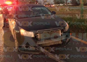 Descuido al volante provoca choque múltiple con lesionados en Ciudad Victoria, Tamaulipas