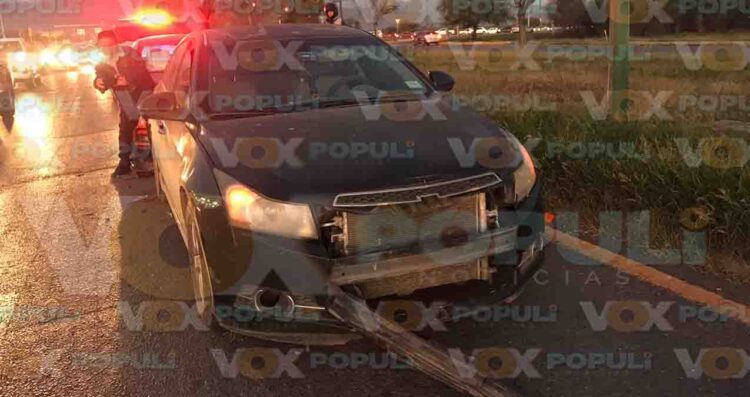 Descuido al volante provoca choque múltiple con lesionados en Ciudad Victoria, Tamaulipas