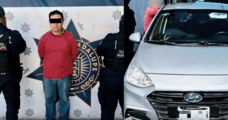 Detienen en Guadalupe a conductor