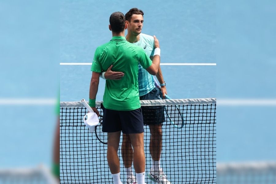 Djokovic Musetti Australian Open