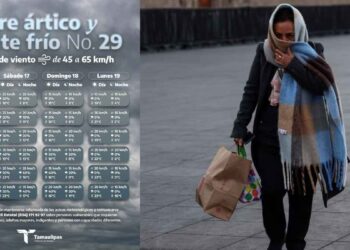 Domingo y lunes frío en Tamaulipas
