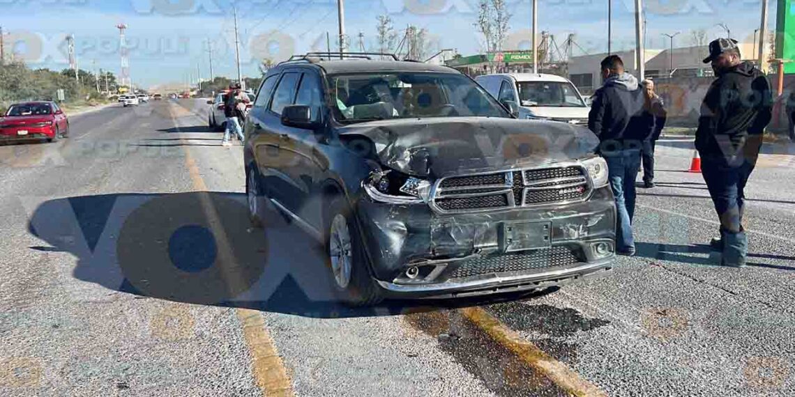 Dos conductores chocan y tienen versiones distintas en Reynosa
