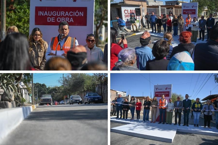 Eduardo Gattás pavimentación Ciudad Victoria