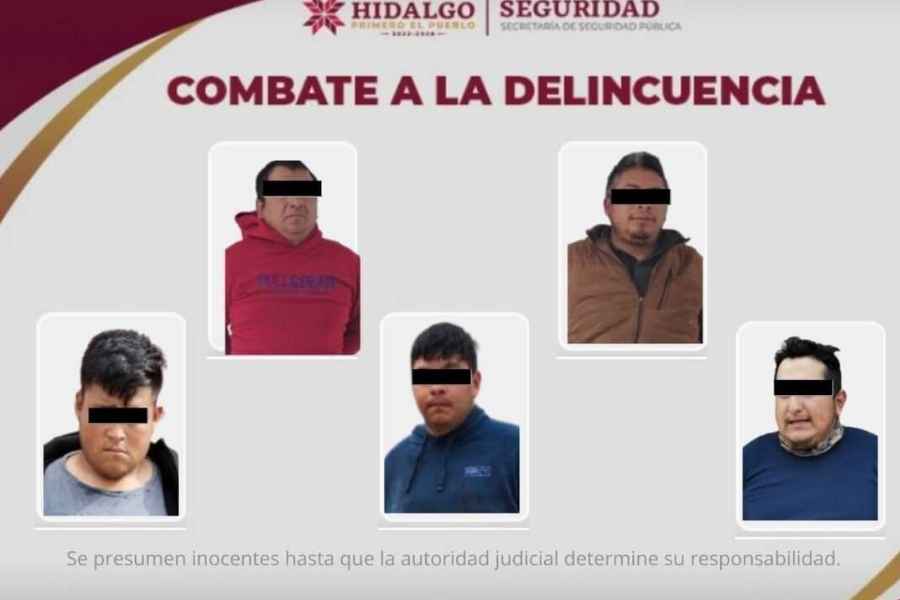 Enfrentamiento en Acaxochitlán, Hidalgo, termina con detenidos y 800 litros de hidrocarburo asegurados