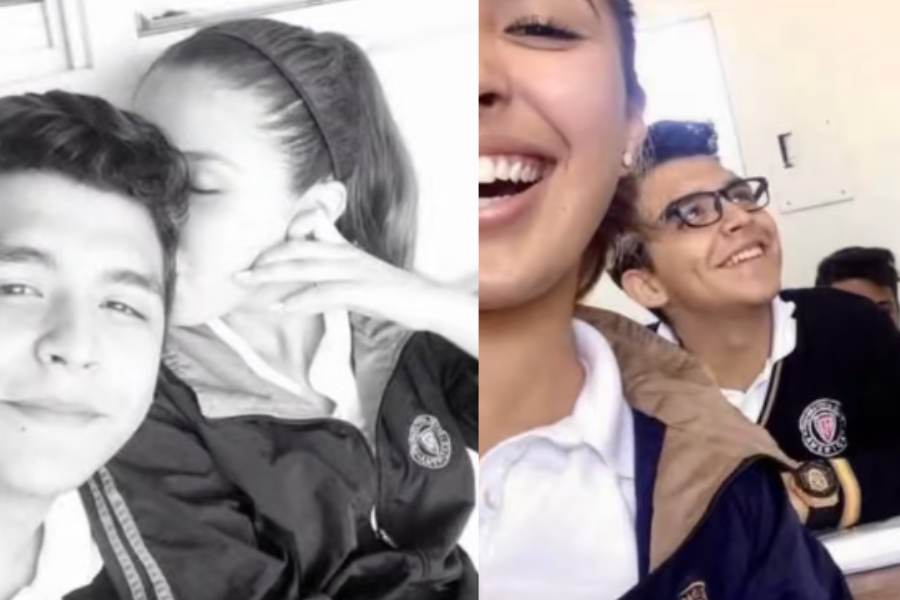 Ex novia de Christian Nodal publica fotos inéditas de su romance