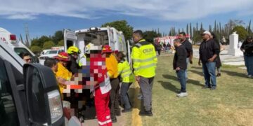 Explosión de cuetes en panteón deja varios lesionados en Ciudad Victoria, Tamaulipas