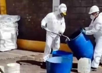 FGR destruye más de 105 toneladas de químicos incautados a grupos delictivos en Sinaloa