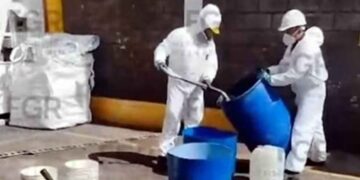 FGR destruye más de 105 toneladas de químicos incautados a grupos delictivos en Sinaloa