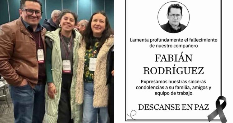 Falleció Fabián Rodríguez, a los 46 años, referente del periodismo en México