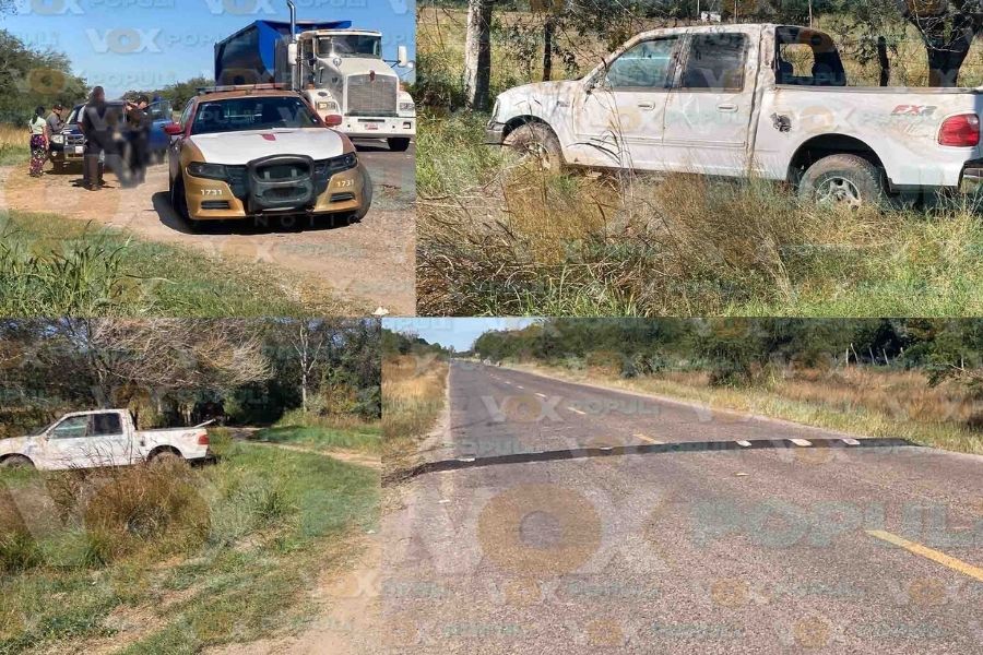Familia vuelca tras pasar un tope a exceso de velocidad en la Interejidal de Ciudad Victoria, Tamaulipas