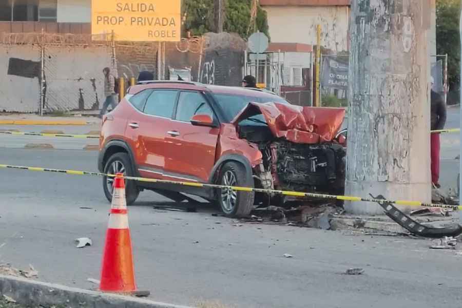 Fatal accidente en Avenida Adolfo Ruiz Cortines de Monterrey deja un joven sin vida