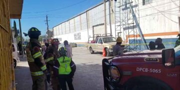 descarga eléctrica obrero Nuevo Laredo