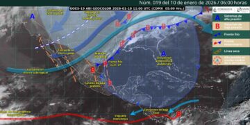 Frente frío 27 provocará lluvias