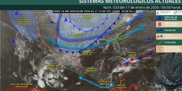 Frente frío 29 en México