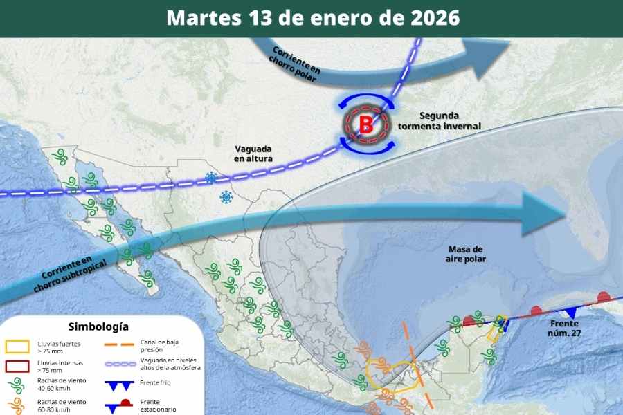 Frente frío en México (1)