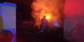 Fuego tejabán Citricultores