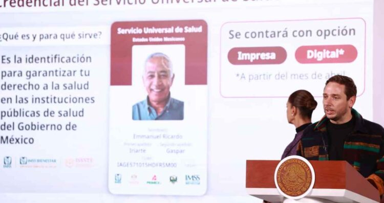 Gobierno federal anuncia credencial del ‘Servicio Universal de Salud’ con registro biométrico para todos los mexicanos