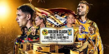 Golden Clash América vs Tigres harán historia en Estados Unidos