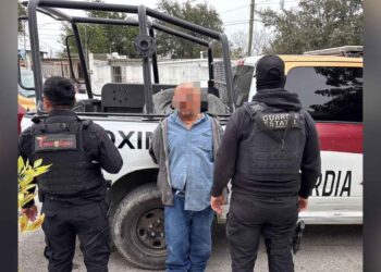 Guardia Estatal detiene asaltante en Reynosa