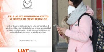 clases en la UAT por frío en Tamaulipas