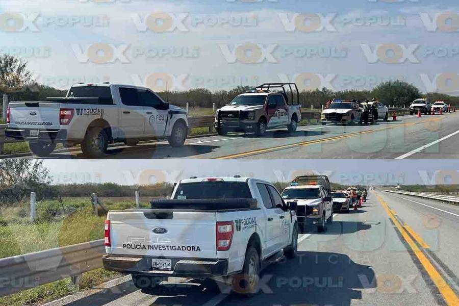 Hallan a un hombre sin vida en el libramiento Sur 2, en Reynosa, Tamaulipas