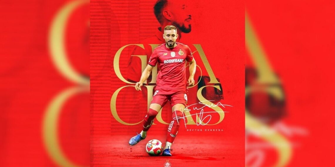 Héctor Herrera salida Toluca