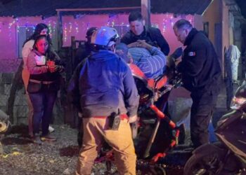 Hombre lesionado en El Mante