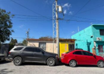 Hombre sufre descarga eléctrica y cae del techo en Cima 3, Matamoros, Tamaulipas