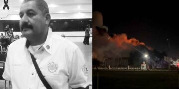 Identifican a uno de los bomberos fallecidos en el incendio de la maquiladora Spellman en Matamoros, Tamaulipas