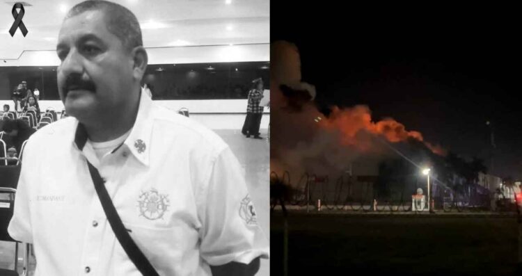Identifican a uno de los bomberos fallecidos en el incendio de la maquiladora Spellman en Matamoros, Tamaulipas