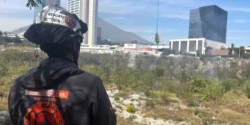 Incendio Río Santa Catarina