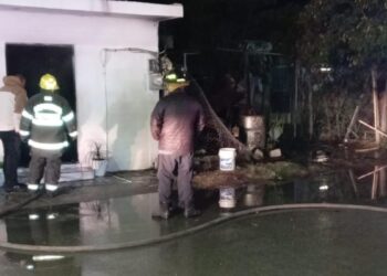 Incendio  deja dos personas lesionadas y daños materiales en Reynosa, Tamaulipas