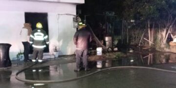 Incendio  deja dos personas lesionadas y daños materiales en Reynosa, Tamaulipas