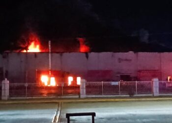 Incendio en maquiladora Spellman obliga a evacuar trabajadores en Matamoros, Tamaulipas