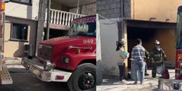 Incendio en vivienda de Infonavit BuenaVista deja una persona lesionada en Matamoros, Tamaulipas