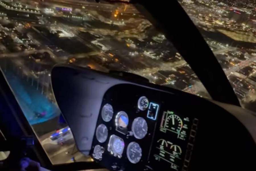 José Eduardo y Paola Dalay celebran su amor con un vuelo en Las Vegas