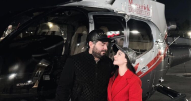 José Eduardo y Paola Dalay celebran su amor con un vuelo en Las Vegas