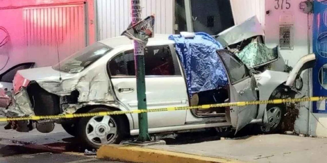 automovilista choque Iztapalapa