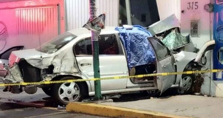 automovilista choque Iztapalapa
