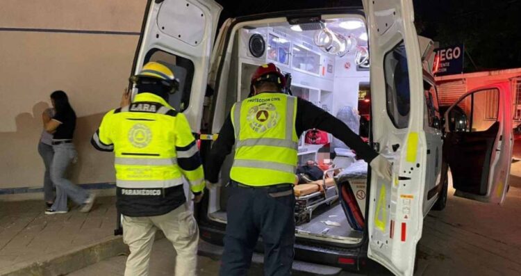 Jovencito herido víbora en Ocampo