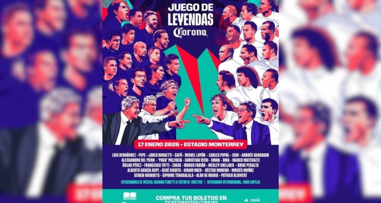 Juego de Leyendas FIFA Monterrey
