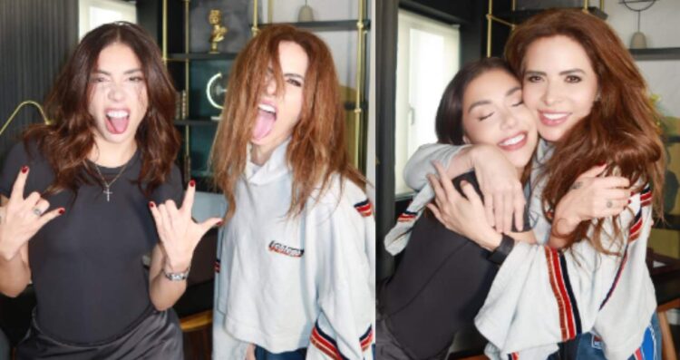 Karime Pindter comparte charla casual con Gloria Trevi y sus rutinas de belleza