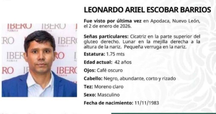 Localizan con vida en Juárez, Nuevo León, a maestro colombiano desaparecido desde el 2 de enero
