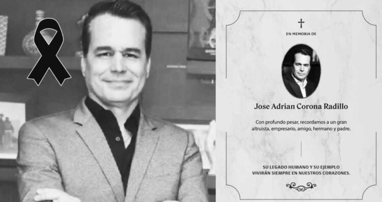 Localizan sin vida al empresario tequilero José Adrián Corona Radillo en Jalisco