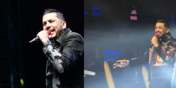 Luis Ángel 'El Flaco' canta en su concierto el intro de Dragon Ball Z
